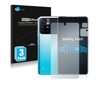 savvies 6 Pezzi Pellicola Protettiva per Xiaomi Poco M4 Pro 5G (Fronte+Fotocamera) Protezione Schermo Trasparente