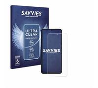 savvies 6 Pezzi Pellicola Protettiva per Xiaomi Poco X6 Pro Protezione Schermo Trasparente