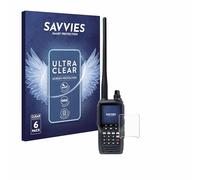 savvies (6 Pezzi Pellicola Protettiva per Yaesu FTA-550 Protezione Schermo Trasparente