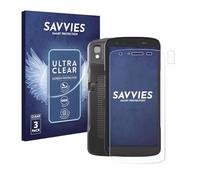 savvies 6 Pezzi Pellicola Protettiva per Zebra TC27 (Fronte+Fotocamera) Protezione Schermo Trasparente