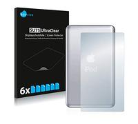 savvies Pellicola Protettiva per Apple iPod classic 120 GB | (Posteriore, 7a Gen.) 6 Pezzi Chiara Protezione Schermo Made in Germany Schermo Protettivo Trasparente