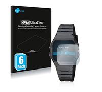 savvies Pellicola Protettiva per Casio Collection Unisex F-91W | 6 Pezzi Chiara Protezione Schermo Made in Germany Schermo Protettivo Trasparente