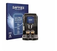 savvies Pellicola Protettiva per DeLonghi Magnifica Start ECAM222.60 | 6 Pezzi Chiara Protezione Schermo Made in Germany Schermo Protettivo Trasparente