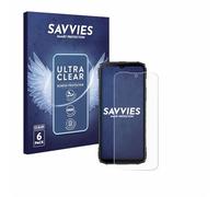 savvies Pellicola Protettiva per Doogee Blade 10 Ultra | 6 Pezzi Chiara Protezione Schermo Made in Germany Schermo Protettivo Trasparente