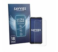 savvies Pellicola Protettiva per Doogee S200 Ultra | 18 Pezzi Chiara Protezione Schermo Made in Germany Schermo Protettivo Trasparente