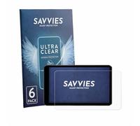savvies Pellicola Protettiva per Garmin dezl LGV720 | 6 Pezzi Chiara Protezione Schermo Made in Germany Schermo Protettivo Trasparente