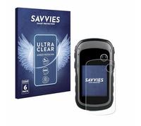 savvies Pellicola Protettiva per Garmin eTrex 30x | 6 Pezzi Chiara Protezione Schermo Made in Germany Schermo Protettivo Trasparente