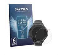 savvies Pellicola Protettiva per Hama Kids Smartwatch | 6 Pezzi Chiara Protezione Schermo Made in Germany Schermo Protettivo Trasparente