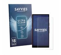savvies Pellicola Protettiva per Hiby R8 II | 18 Pezzi Chiara Protezione Schermo Made in Germany Schermo Protettivo Trasparente