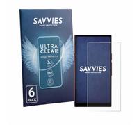savvies Pellicola Protettiva per Hiby R8 II | 6 Pezzi Chiara Protezione Schermo Made in Germany Schermo Protettivo Trasparente