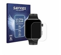 savvies Pellicola Protettiva per Honor Choice InFoWear Watch 2i | 6 Pezzi Chiara Protezione Schermo Made in Germany Schermo Protettivo Trasparente