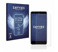 Savvies Pellicola Protettiva per Huawei P10 Lite | 6 Pezzi Chiara Protezione Schermo Made in Germany Schermo Protettivo Trasparente