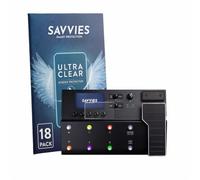 savvies Pellicola Protettiva per Line 6 POD Go Wireless | 18 Pezzi Chiara Protezione Schermo Made in Germany Schermo Protettivo Trasparente