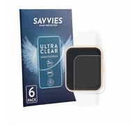 savvies Pellicola Protettiva per Liu Jo Voice Slim 2.0 SWLJ201 | 6 Pezzi Chiara Protezione Schermo Made in Germany Schermo Protettivo Trasparente