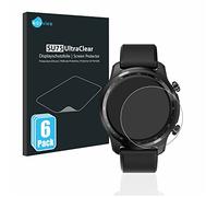 savvies Pellicola Protettiva per Mobvoi Ticwatch Pro 3 Ultra GPS | 6 Pezzi Chiara Protezione Schermo Made in Germany Schermo Protettivo Trasparente