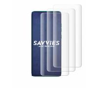 savvies Pellicola Protettiva per Motorola Edge 60 Fusion | 4 Pezzi Chiara Protezione Schermo Made in Germany Full-Cover 3D Curvo Copertura Completa