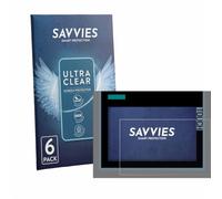 savvies Pellicola Protettiva per Siemens Simatic HMI TP700 Comfort | 6 Pezzi Chiara Protezione Schermo Made in Germany Schermo Protettivo Trasparente