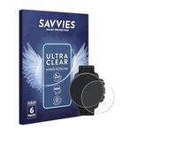 savvies Pellicola Protettiva per Suunto Vertical Solar | 6 Pezzi Chiara Protezione Schermo Made in Germany Schermo Protettivo Trasparente