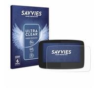 savvies Pellicola Protettiva per TomTom GO 620 | 6 Pezzi Chiara Protezione Schermo Made in Germany Schermo Protettivo Trasparente