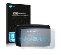 savvies Pellicola Protettiva per TomTom GO 6250 | 6 Pezzi Chiara Protezione Schermo Made in Germany Schermo Protettivo Trasparente