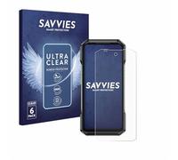 savvies Pellicola Protettiva per Ulefone Armor 27 | 6 Pezzi Chiara Protezione Schermo Made in Germany Schermo Protettivo Trasparente