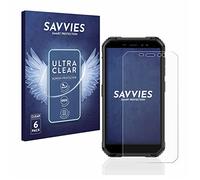 savvies Pellicola Protettiva per Ulefone Armor X6 Pro | 6 Pezzi Chiara Protezione Schermo Made in Germany Schermo Protettivo Trasparente