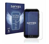 savvies Pellicola Protettiva per Ulefone Armor X7 Pro | 6 Pezzi Chiara Protezione Schermo Made in Germany Schermo Protettivo Trasparente