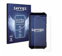 savvies Pellicola Protettiva per Ulefone Armor X9 Pro | 6 Pezzi Chiara Protezione Schermo Made in Germany Schermo Protettivo Trasparente