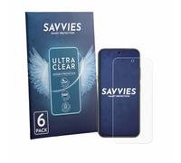 savvies Pellicola Protettiva per ZTE Blade V80 Vita | 6 Pezzi Chiara Protezione Schermo Made in Germany Schermo Protettivo Trasparente