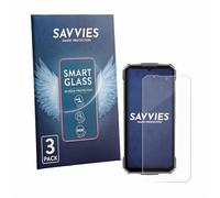 savvies Pellicola Vetro per Doogee Fire 7 Ultra | 3 Pezzi Chiara Protezione Schermo Made in Germany 9H Lamina di Vetro Anti Graffio Senza Bolle