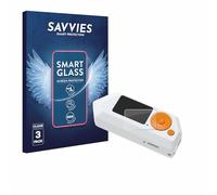 savvies Pellicola Vetro per Flipper Zero FZ.1 | 3 Pezzi Chiara Protezione Schermo Made in Germany 9H Lamina di Vetro Anti Graffio Senza Bolle