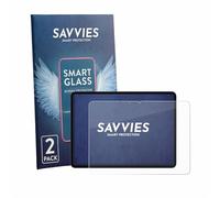 savvies Pellicola Vetro per OnePlus Pad 3 Pro | 2 Pezzi Chiara Protezione Schermo Made in Germany 9H Lamina di Vetro Anti Graffio Senza Bolle