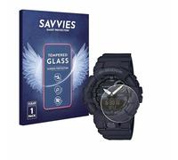 savvies Pellicola Vetro Temperato per Casio G-Shock GBA800 Protezione, Schermo Protettivo, Glass Durezza 9H