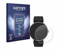 savvies Pellicola Vetro Temperato per NOMOS Glashütte Ludwig (3 Pezzi) Protezione, Schermo Protettivo, Glass Durezza 9H