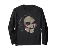 Saw Billy The Puppet Oversized Portrait Horror Movie Maglia a Manica