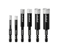 Saw Drill Bit Set | Hex Shank Hole Saw Heads Tools Kit | Granite Marble Drill Bits For Ceramic Porcelain Granite
