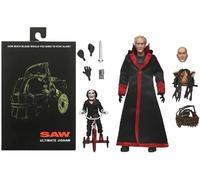 Saw L'enigmista Black Robe Action Figure Ultimate Billy the Puppet Tricycle NECA