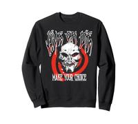 Saw Live or Die Heavy Metal Jigsaw Horror Movie Felpa