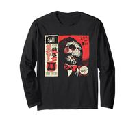 Saw Live or Die Kanji Collage Horror Movie Maglia a Manica