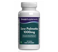 Saw palmetto 1000mg - 180 Compresse - Prostata - SimpiySupplements