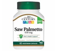 Saw Palmetto 450mg 60 Veg Caps Di 21st Century
