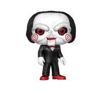 Saw Super Sized Jumbo Pop Movies Vinile Figura Billy The Puppet 25 Cm Funko
