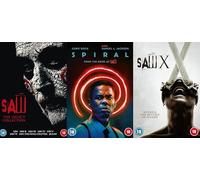 Saw The Legacy Collection & Spiral & Saw X DVD - Saw 1,2,3,4,5,6 / Saw: The Final Chapter / Jigsaw / Spiral: From The Book Of Saw / Saw X DVD - Saw 1-10 Complete Collection