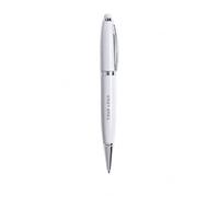 Sawfish Penna a sfera multifunzione in metallo con chiavetta USB da 16 GB e pennino touchscreen, azione a rotazione, inchiostro blu, finitura lucida, penna USB per ufficio