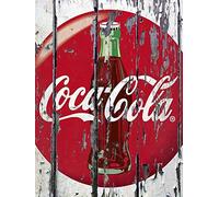 Sawfish® Targa da parete in metallo retrò in stile COCA COLA