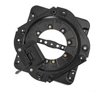Sawhamale Base girevole per sedile resistente con cursore, supporto girevole a 360 gradi per camper, furgoni, autobus, camion, barca, struttura in acciaio laminato a freddo da 3,0 mm, capacità di
