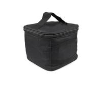 Sawhamale Borsa per mulinello da pesca multistrato Oxford, pieghevole, impermeabile, resistente ai graffi, compatibile con mulinelli serie 500 10000, per barca, campeggio (nero)