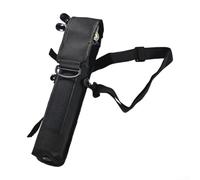 Sawhamale Borsa per serbatoio da 0,5 l, custodia protettiva portatile per bombola d'aria, borsa per il trasporto a mano in poliestere leggero con manico per respirazione subacquea Equi (nero)