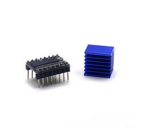 Sawhamale Driver per motore passo-passo LV8729, schede driver silenziose PCB a 4 strati con risoluzione 128 micropassi, supporto per tensione ampia 6V-36V, corrente regolabile fino a 1,8 A per parti