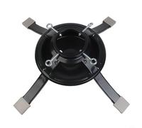 Sawhamale Grande supporto per albero di Natale per tronco da 2 a 4,9 pollici fino a 2,7 m, resistente base in ghisa con serbatoio d'acqua da 1 gallone (grande)